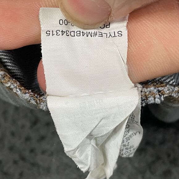 Prana Jeans Mens 32x34 Gray Bridger Slim Fit Dark Wash Denim Stretch Outdoor - Picture 7 of 16